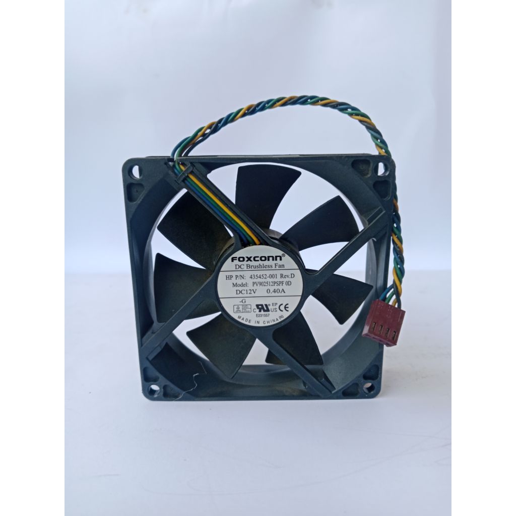Kipas Fan DC 12V 0.40A FOXCONN Super High Speed Cooling Fan 9CM