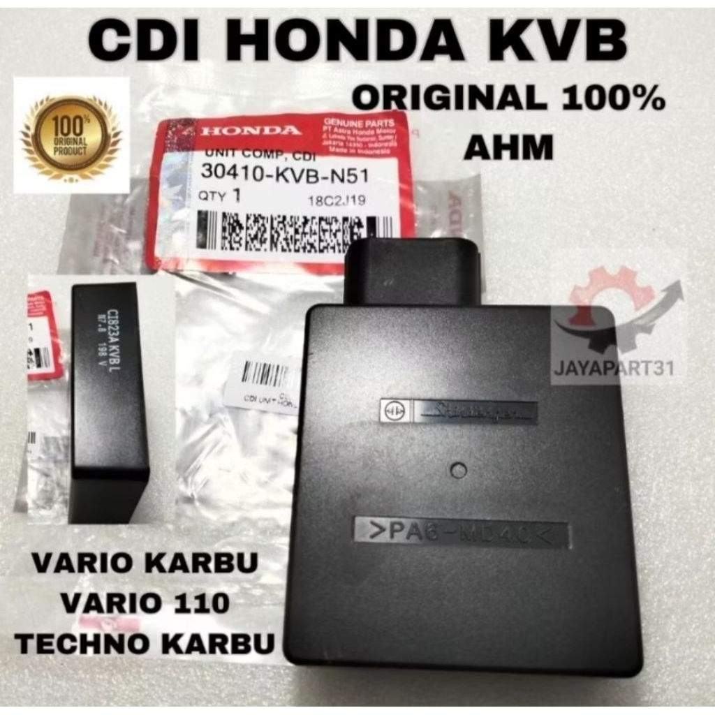 CDI Vario Karbu 110, Vario Techno Old Non LED Presisi Tinggi