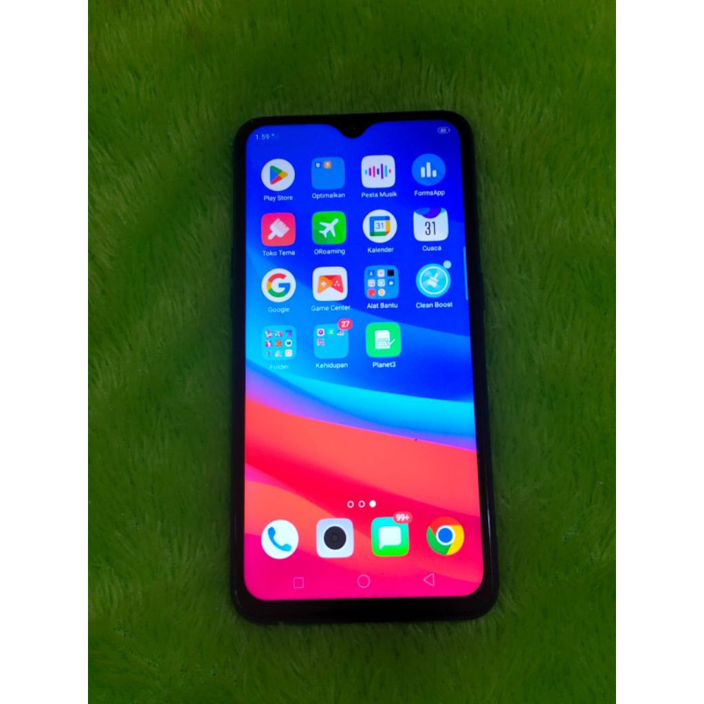 Di jual MURAH HP Oppo A5S RAM 3 /32 Barang Bagus, Normal Semua, Batrai Kuat siap pakai