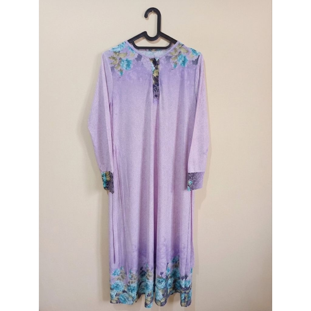 Gamis Preloved Wanita Lilac