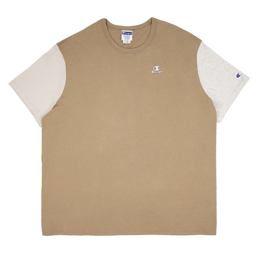 Chmp Men Color Block Tshirt Original Bigsize - Kaos Pria Jumbo Size Branded