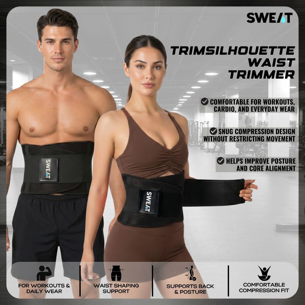 Korset Pelangsing Pinggang Olahraga Waist Trimmer Neoprene