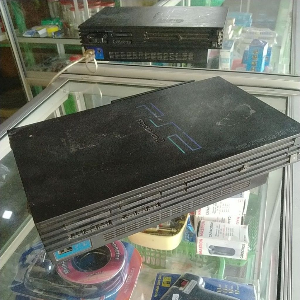 PS2 fat tebal HDD160GB Internal NA full Permainan terlaris