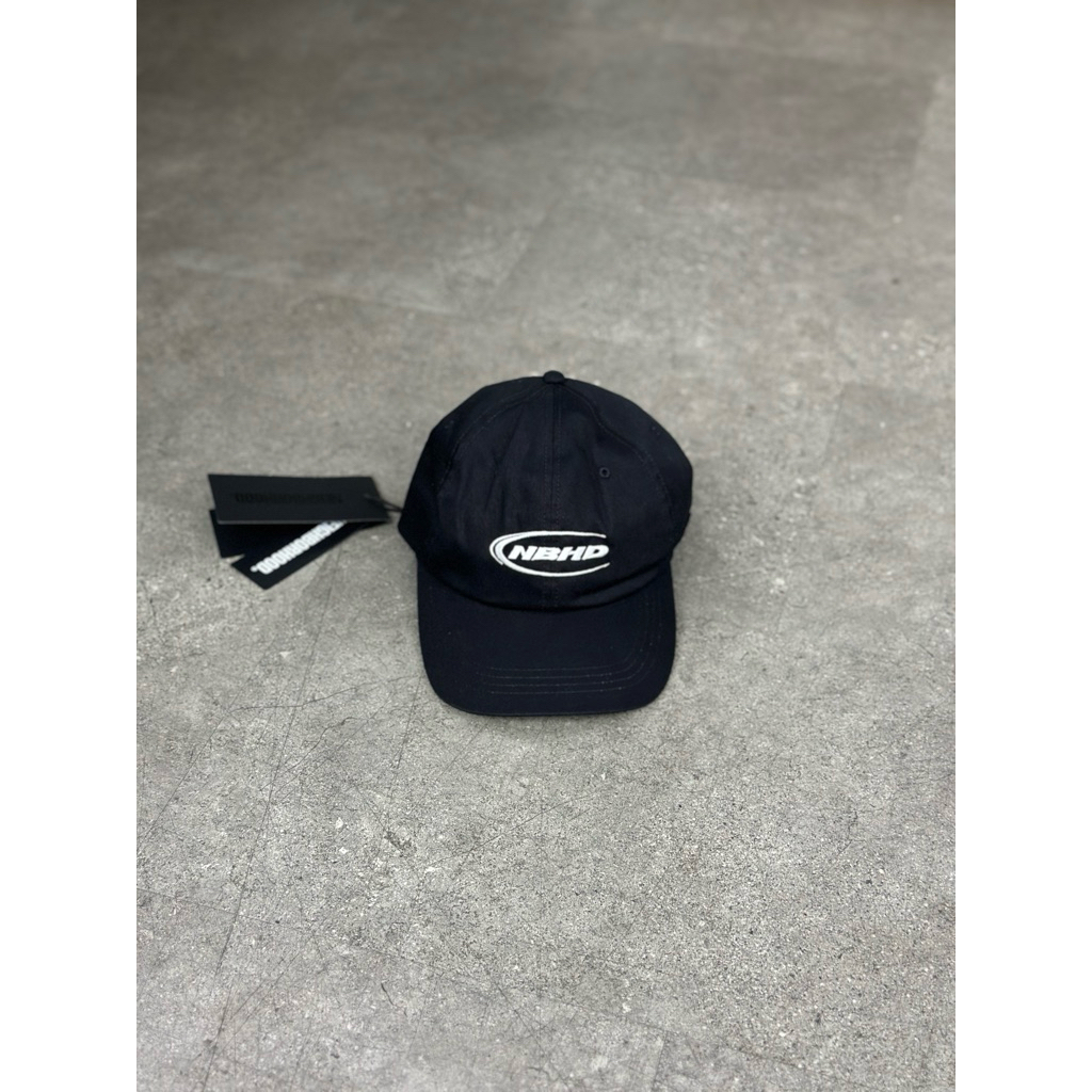 NEIGHBORHOOD DAD CAP BLACK 100% ORIGINAL