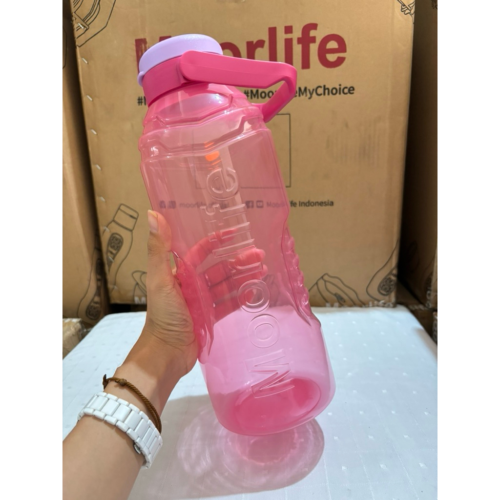 Botol Minum 2L/Flowa Moorlife/Promo/Hampers/Garansi Seumur Hidup