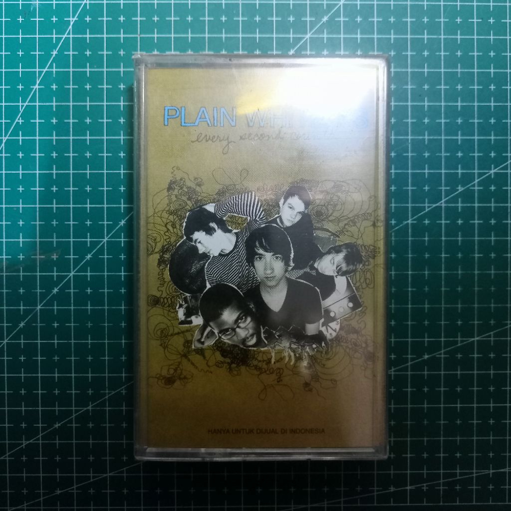 Kaset Plain White T's - Every Second Count (Sealed)