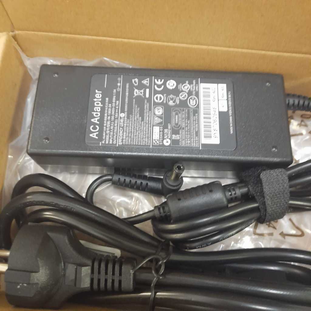 Adaptor Charger ADVAN One PC All-In-One AMD Ryzen 5 3500U 19V 4.74A 90W PC AIO ADVAN