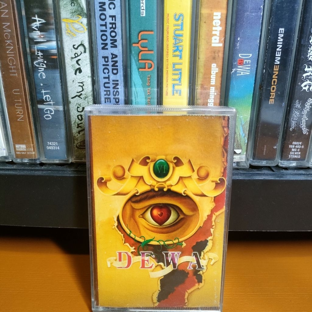 Kaset Pita Dewa Dewa19 Dewa 19 Cintailah Cinta Arjuna Maxell mulus kaku cling