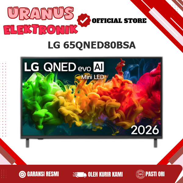 LG MINI LED 65QNED80BSA QNED EVO 65 INCH SMART TV 65QNED QNED80 NEW 2026