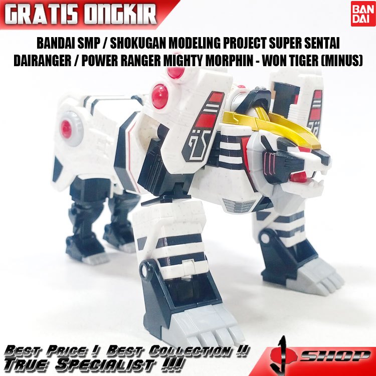 BANDAI SMP / SHOKUGAN MODELING PROJECT SUPER SENTAI DAIRANGER / POWER RANGER MIGHTY MORPHIN - WON TI