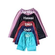Celana Pendek Short Dewasa, Strit Legging Daleman Wanita Dewasa Jumbo