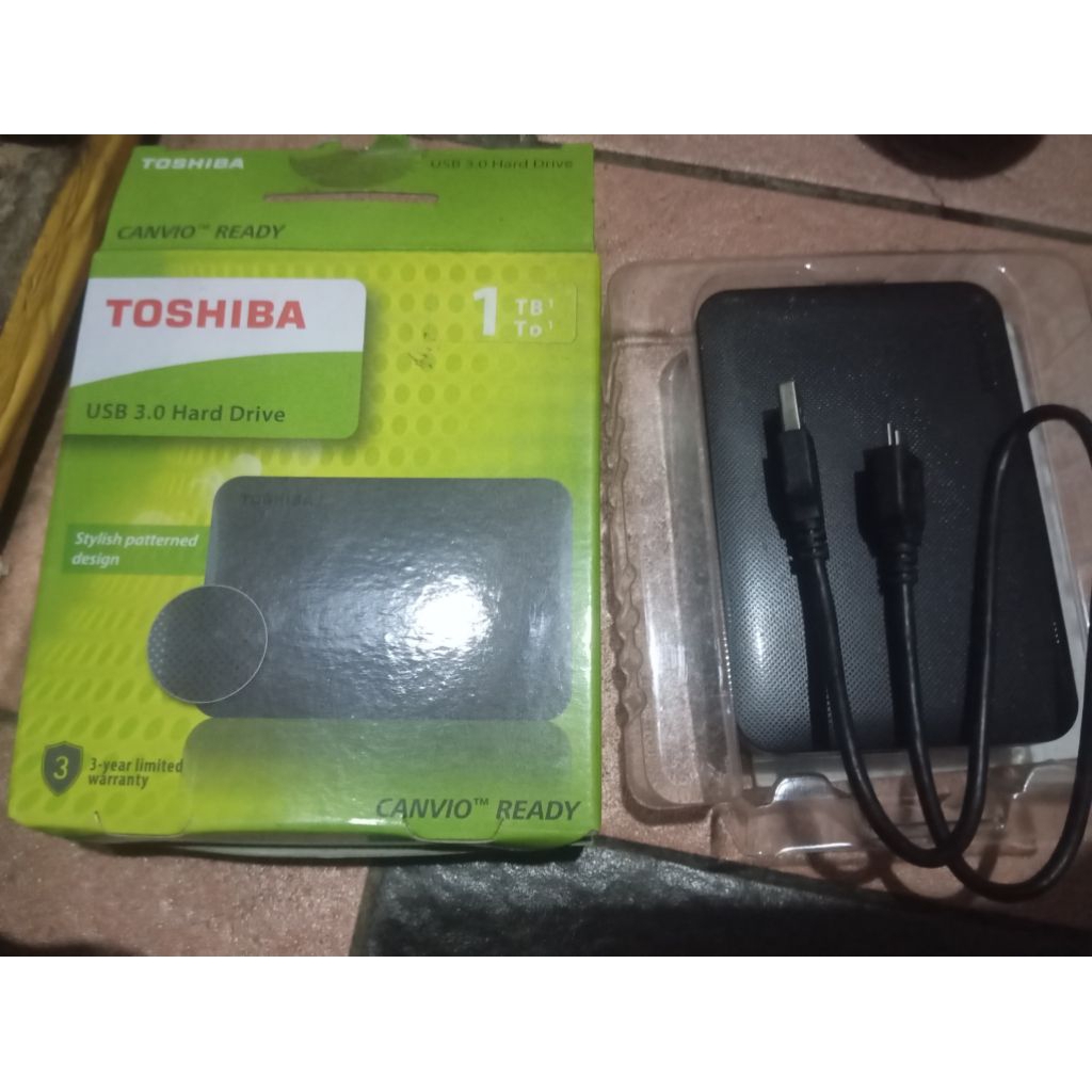 HDD Eksternal Toshiba 1TB