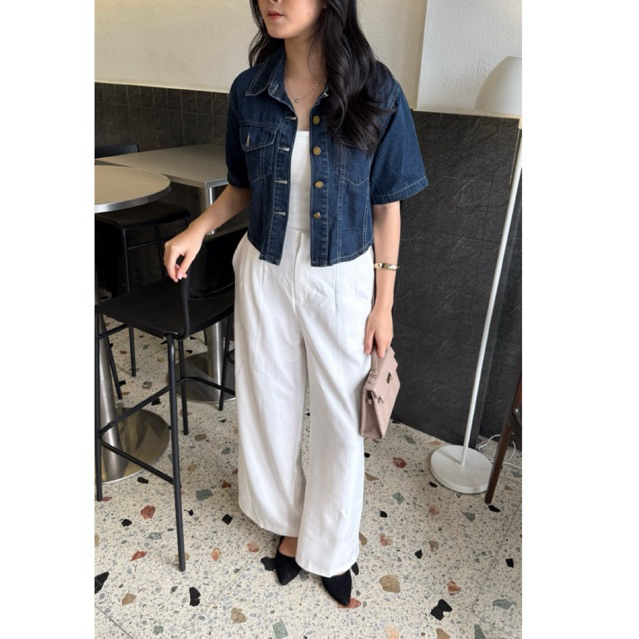 DIYA TOP JEANS READYSTOCK MEDAN