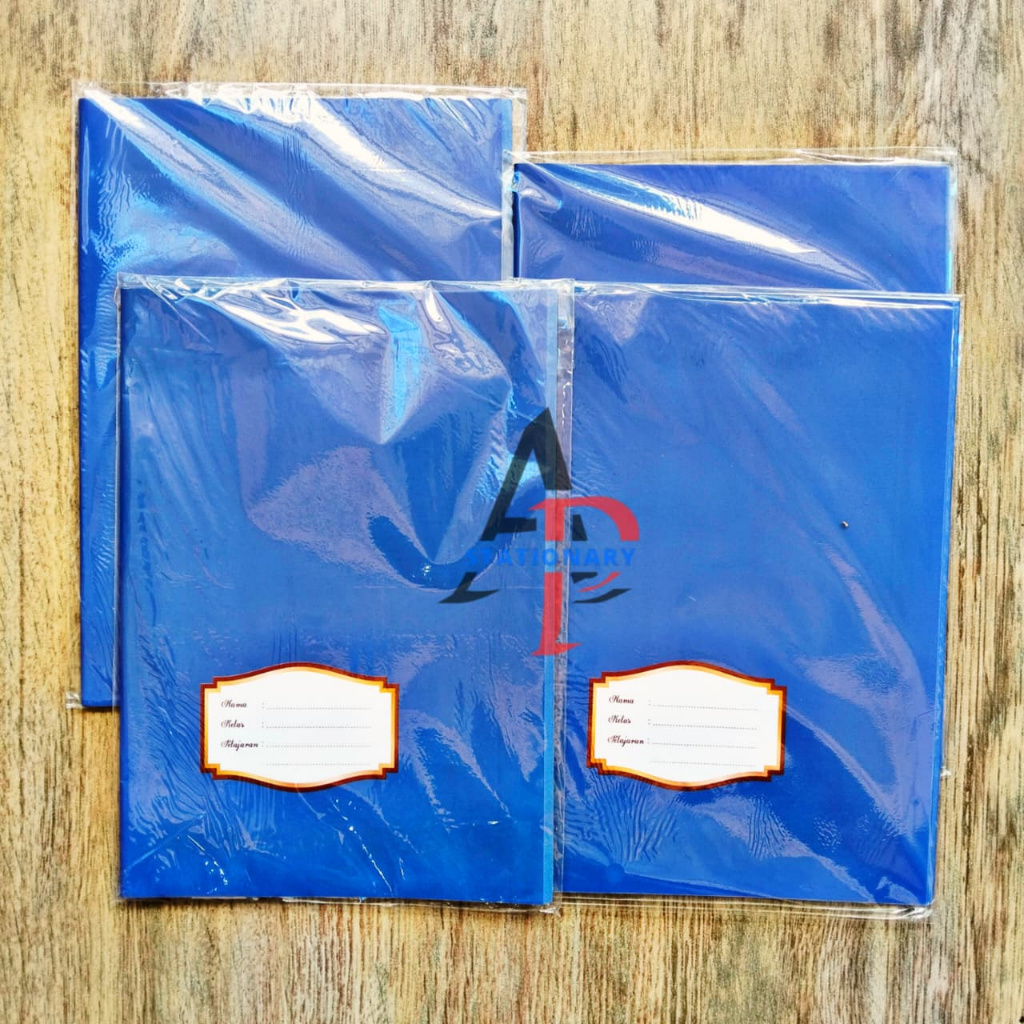 Sampul Buku Tulis Silver Horse Quarto ( Pendek ) Warna BIru ( Pak 20 lbr ) [ Original ]