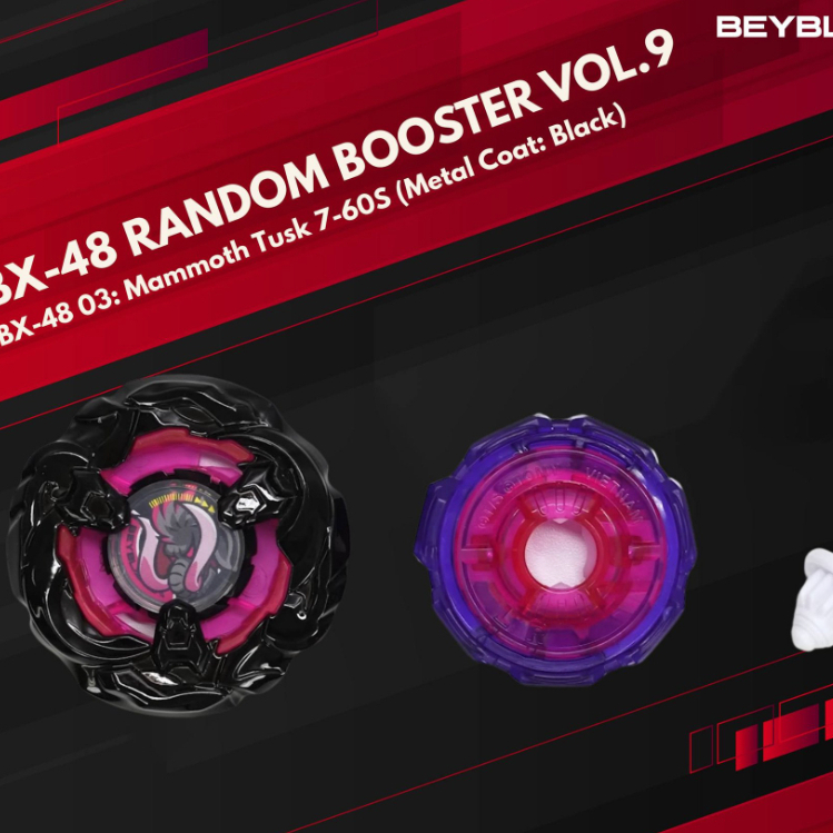 Beyblade X BX-48 03 Mammoth Tusk 7-60S (META RATCHET) NEW ASIA