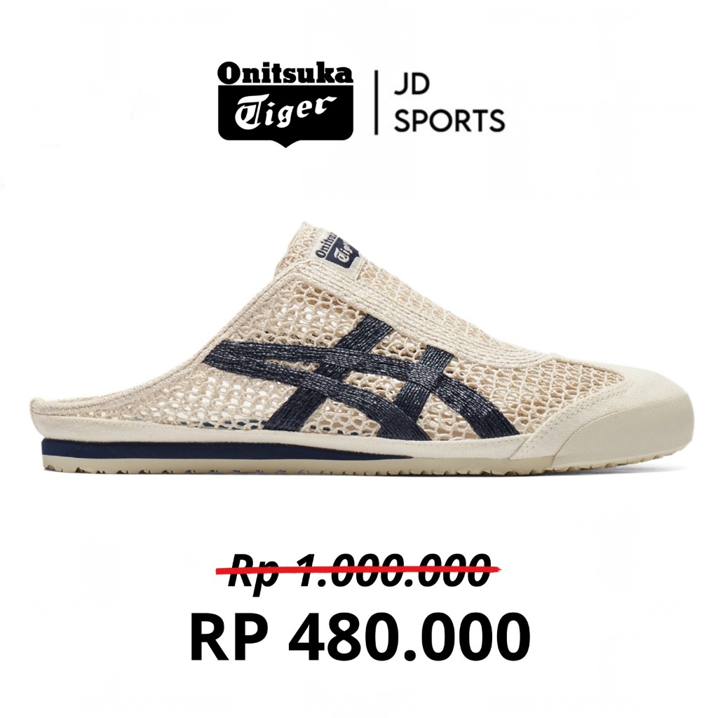 sandal Slop  Onitsuka Tiger Sabot Slop Cream Navy