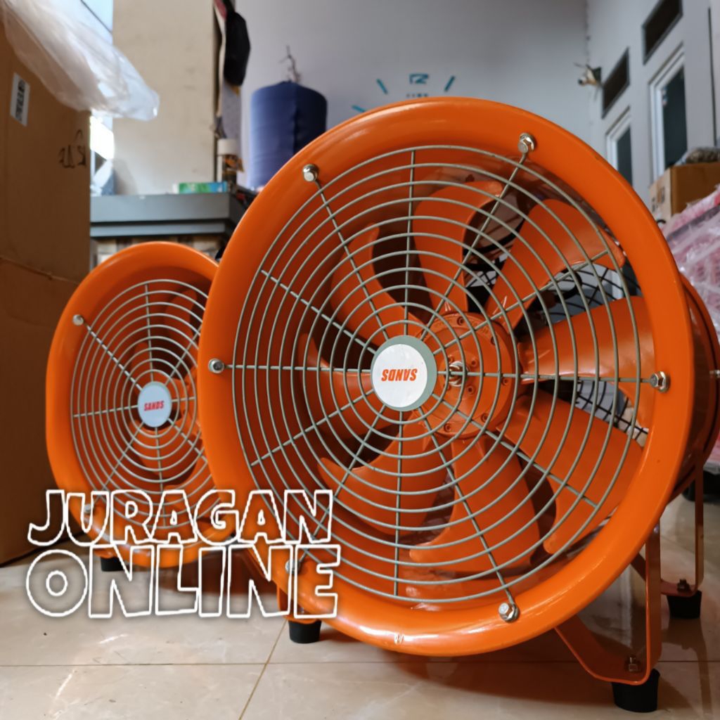 kipas blower 24 inch Sands kipas portable blower ventilator Penghisap Asap Air Van Ventilator blower