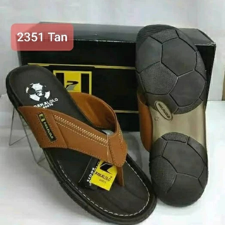 SANDAL PAKALOLO SANDAL KULIT BERKUALITAS TERBAIK SANDAL PRIA SANDAL PAKALOLO JEPIT TAN
