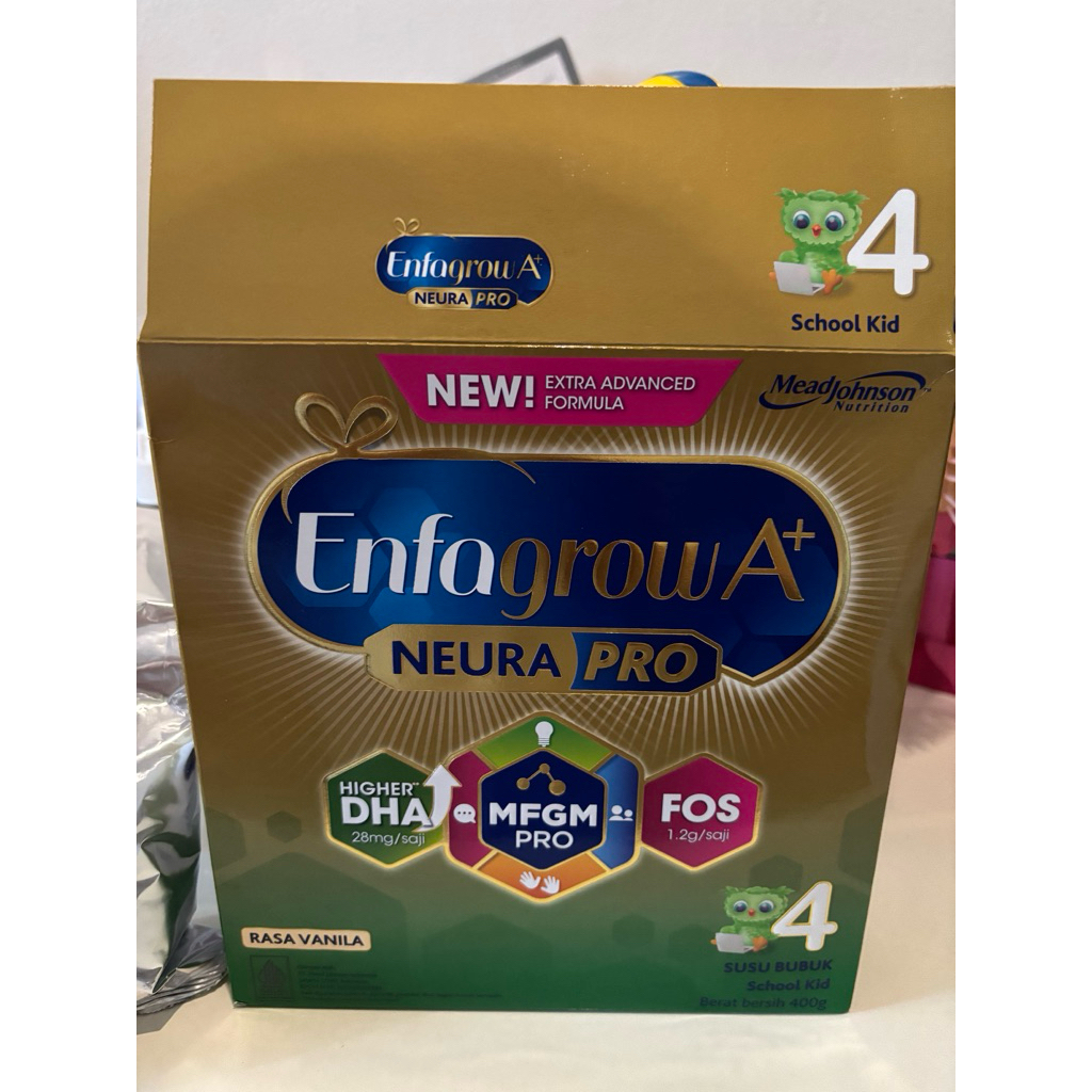 PRELOVED ENFAGROW A+4 400GR VANILA
