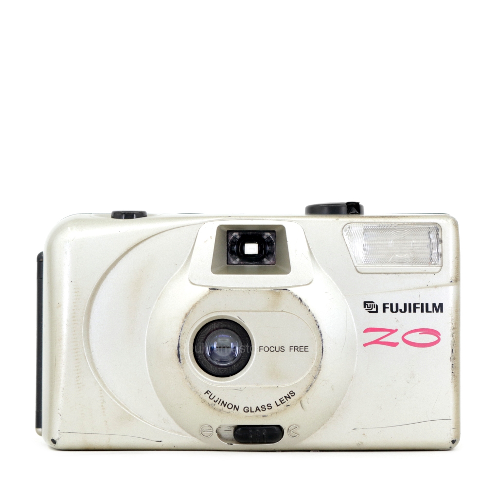Kamera Film Analog FUJIFILM ZO (Krem) - Point & Shoot 35mm Fokus Tetap Gulung Manual