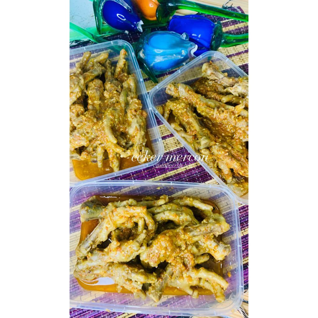 ceker mercon frozen food (home made) 350g