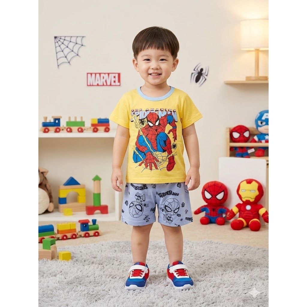 Setelan Anak Laki Laki Organik Ku Bao