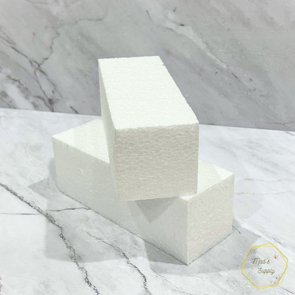 Gagang Gabus Buket / Styrofoam Buket ( Snack, Money Bucket, Dll) Uk 7 x 7 x 20 cm