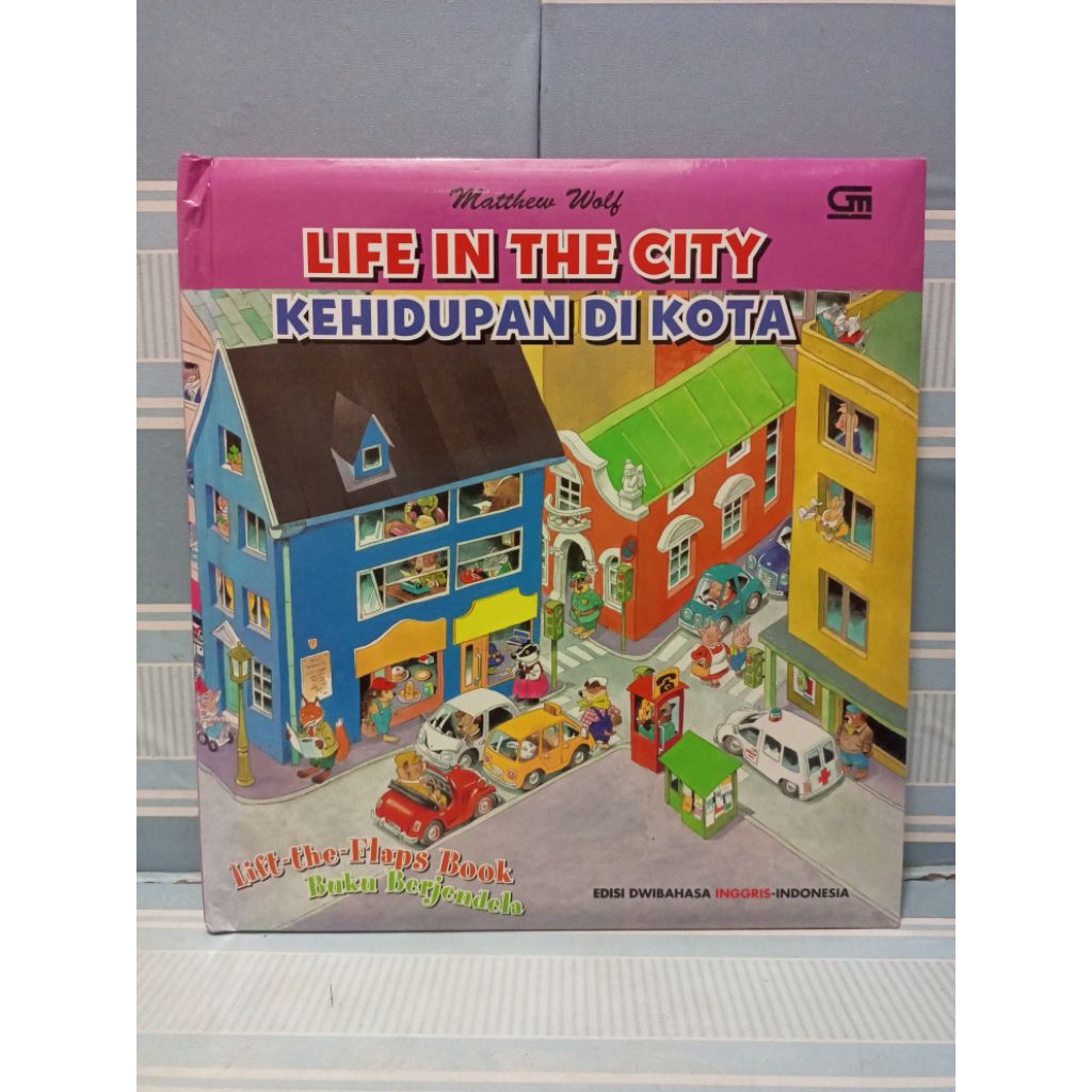 Buku life in the city kehidupan di kota oleh matthew wolf