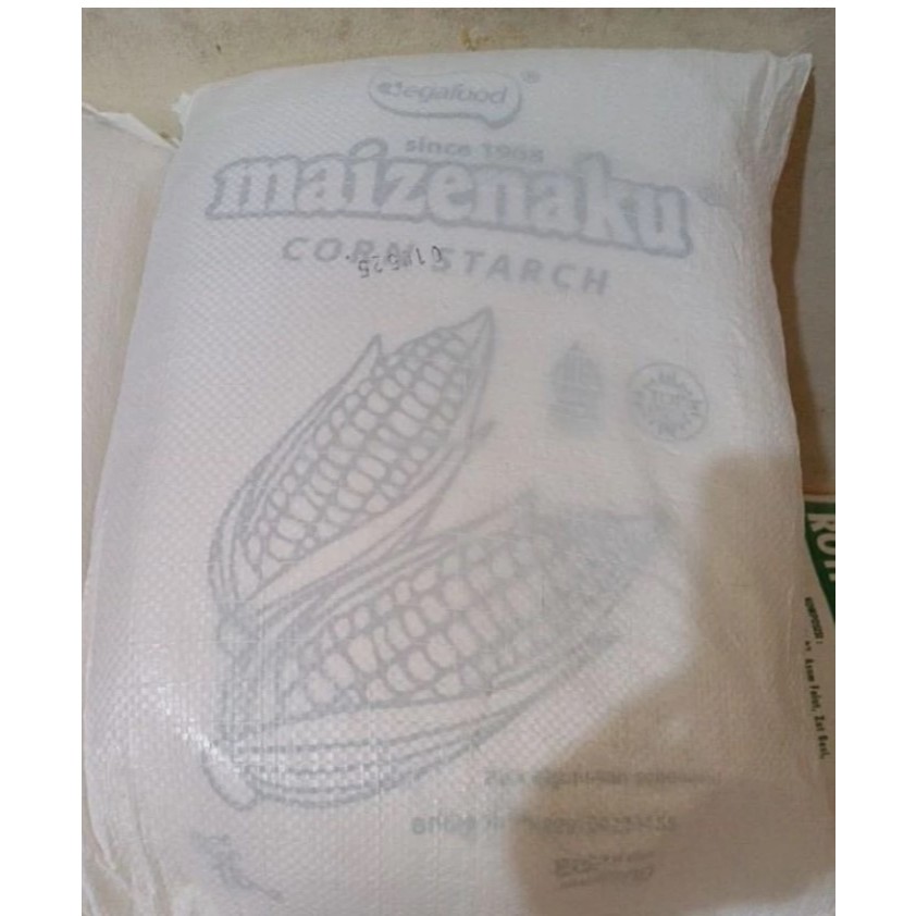 Tepung Maizena Jagung 10kg Kemasan Karung Polos