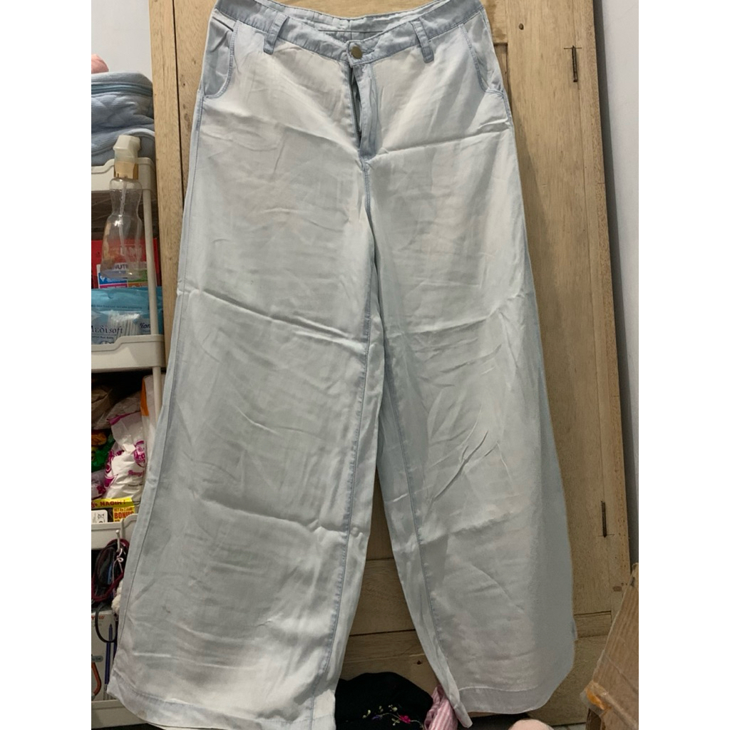 preloved jeans kulot brand MANGO