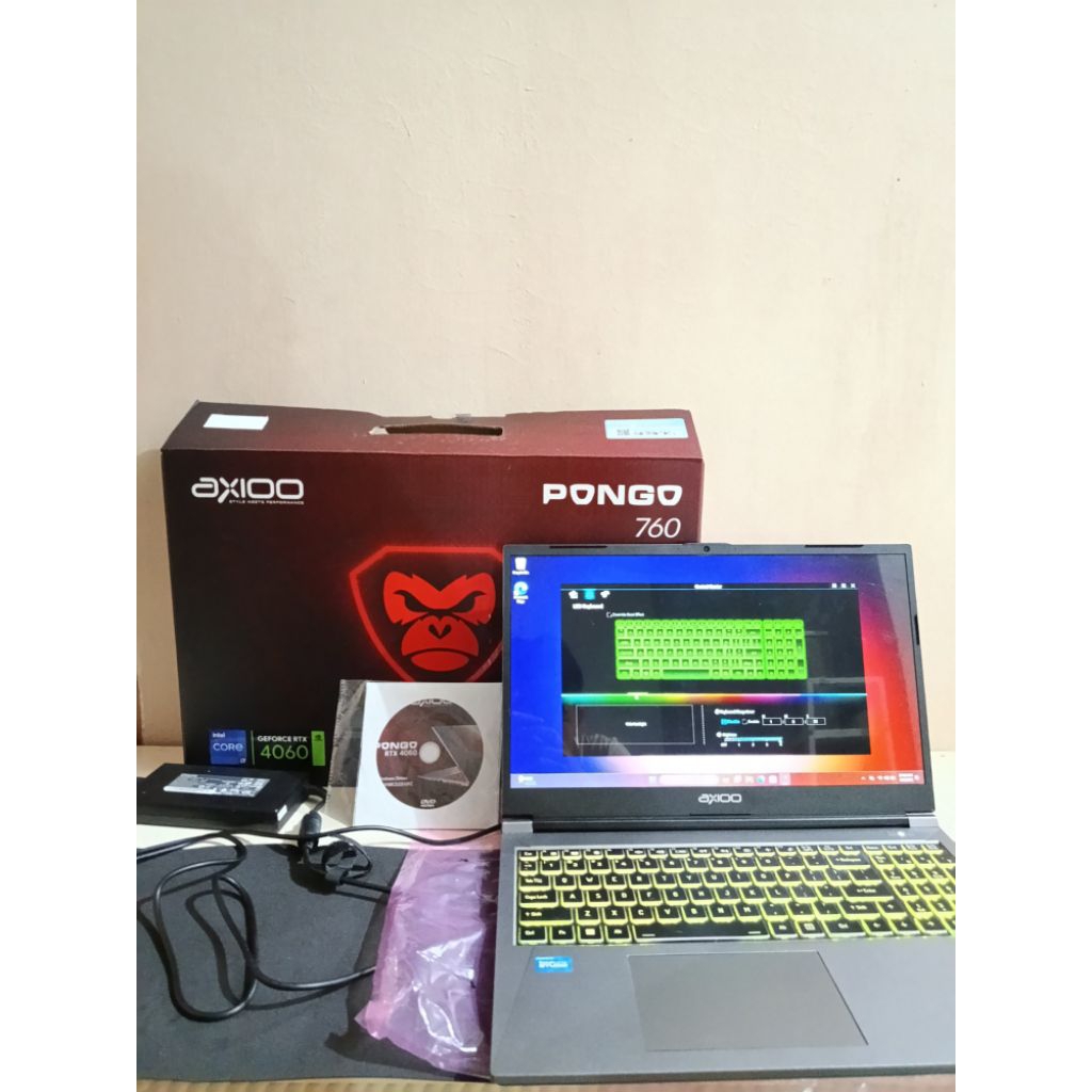 Laptop Gaming Axioo Pongo 760 RTX 4060 8Gb