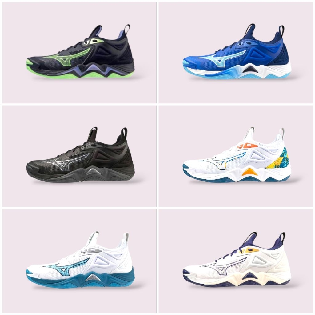 Sepatu Volly Mizuno Wave Momentum 3 Low Mizuno Wave Momentum 3 Nyaman Anti Slip Pria Wanita Sepatu V