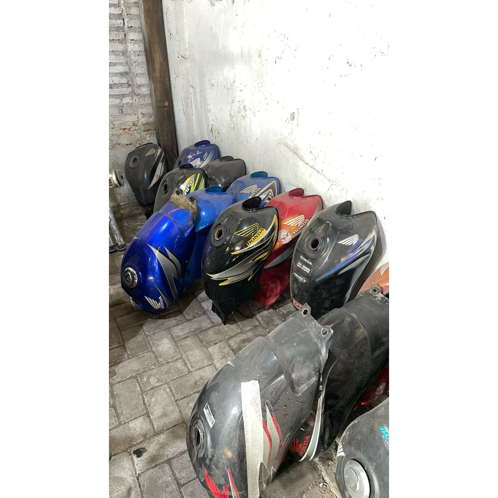 tangki megapro primus original copotan bahan