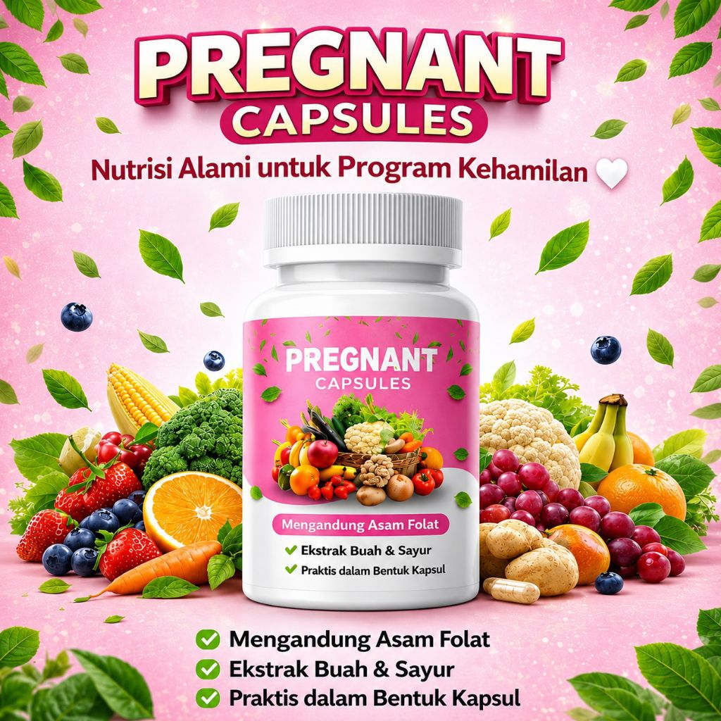 PROMIL PREGNANT CAPSULT - Bantu Cepat Hamil, Program Hamil Suami Istri & Melancarkan Haid, TERBUKTI 