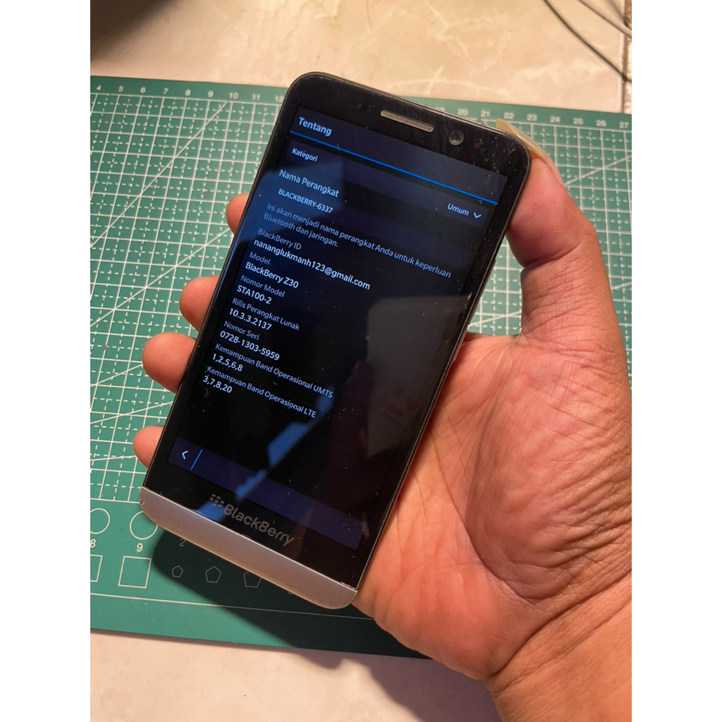 Blackberry z30