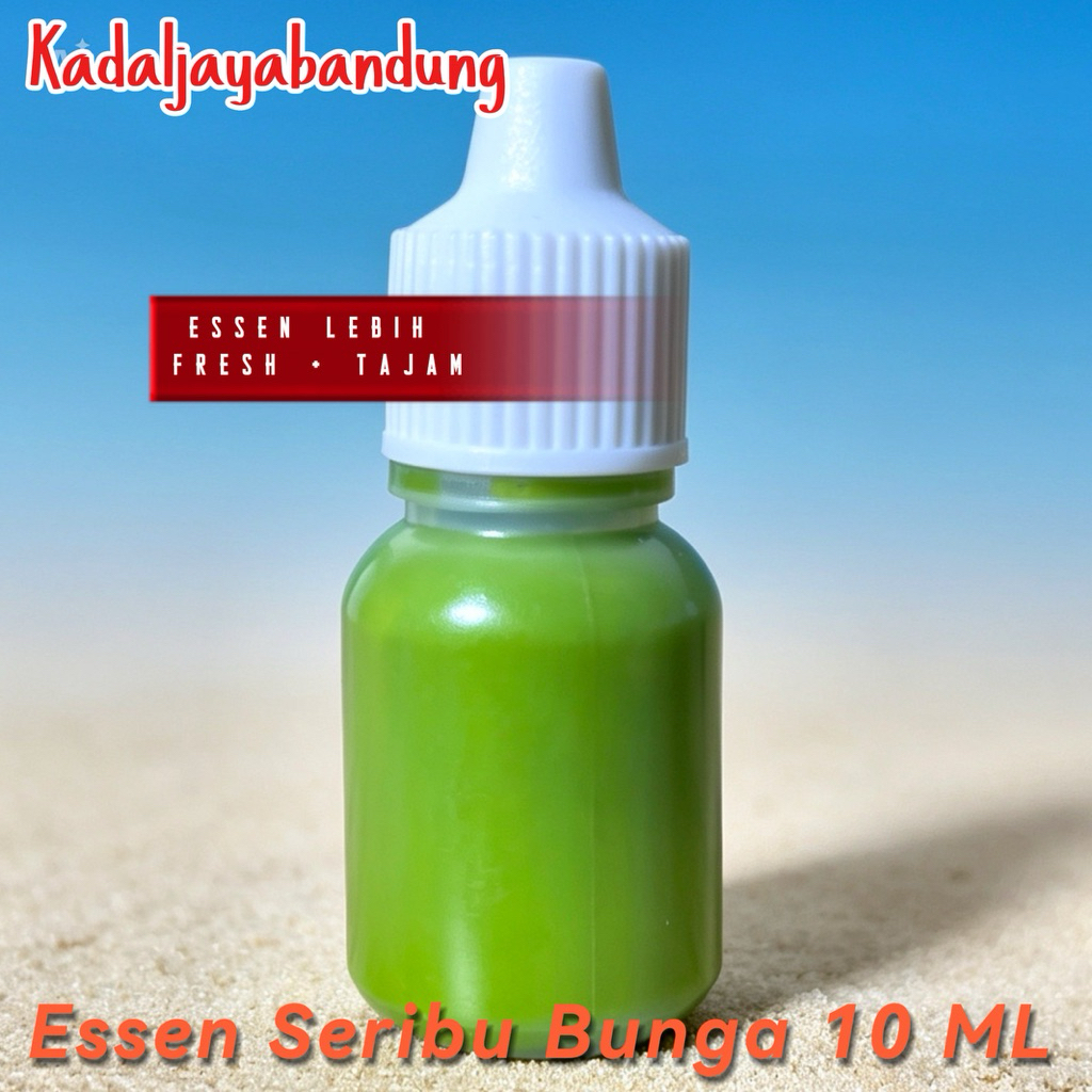 ESSEN SERIBU BUNGA 10ML/ESSEN KADAL JAYA /ESSEN IKAN MAS PALING JITU/UMPAN IKAN MAS JITU/ESSEN IKAN 