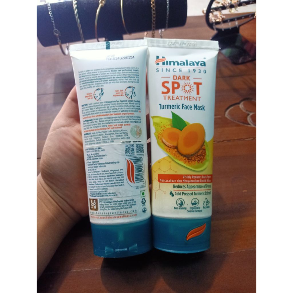masker wajah himalaya dark spot dan masker himalaya wajah purifiying neem mask