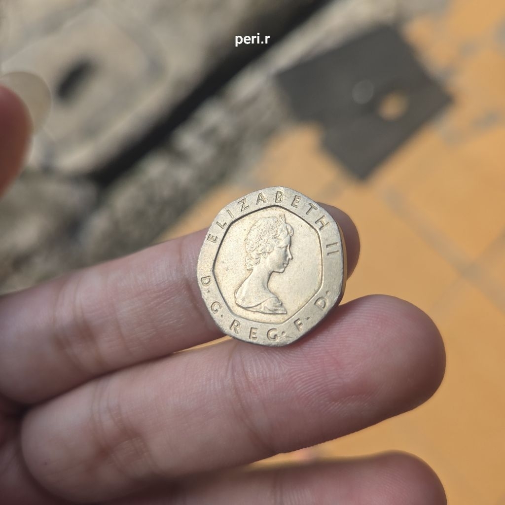 Koin Kuno Asing Asli Uang Lama 1982 Koleksi Antik