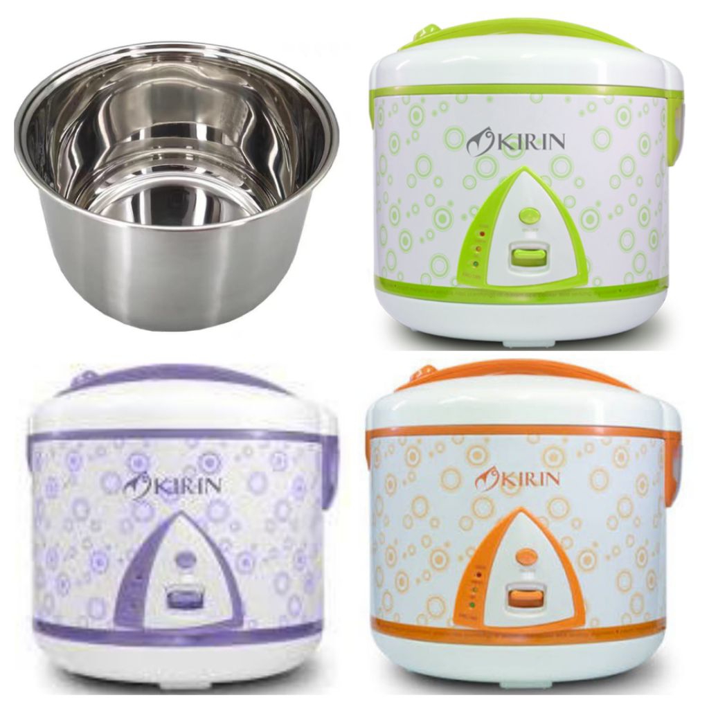(PANCI NYA SAJA) Innerpot Panci Stainless Steel Untuk Magic Com Kirin KRC 159Ini adalah Panci Stainl