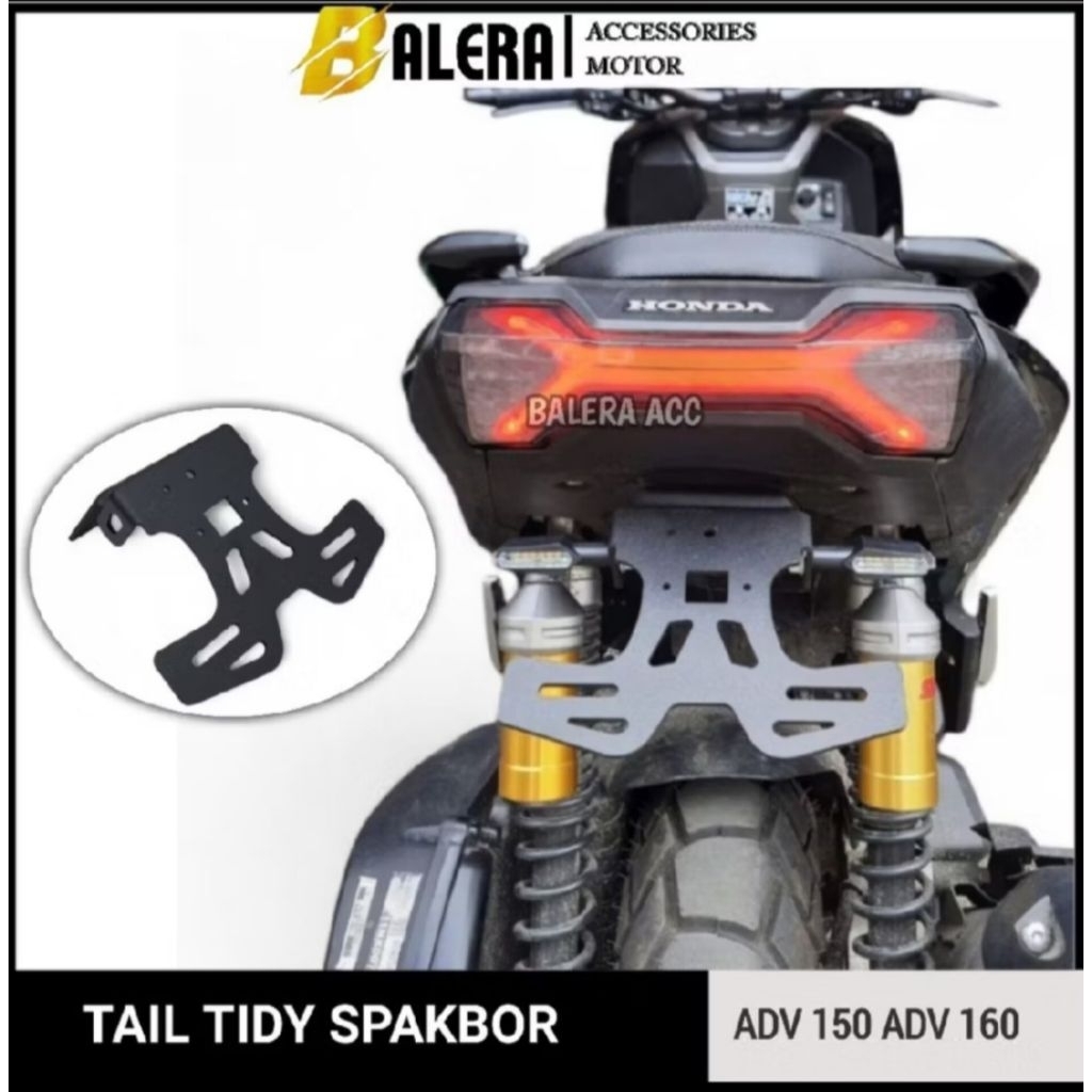 Tail Tidy ADV 160 ADV 150 TailTidy ADV 150 ADV 160 Buntut Spakbor Belakang ADV