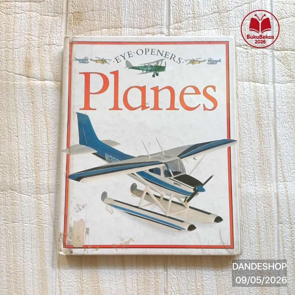 (hc) Planes - Eye Openers DK - Buku Pengetahuan Anak Bekas (english)