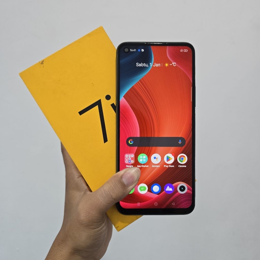 realme 7i 8/128Gb second bagus