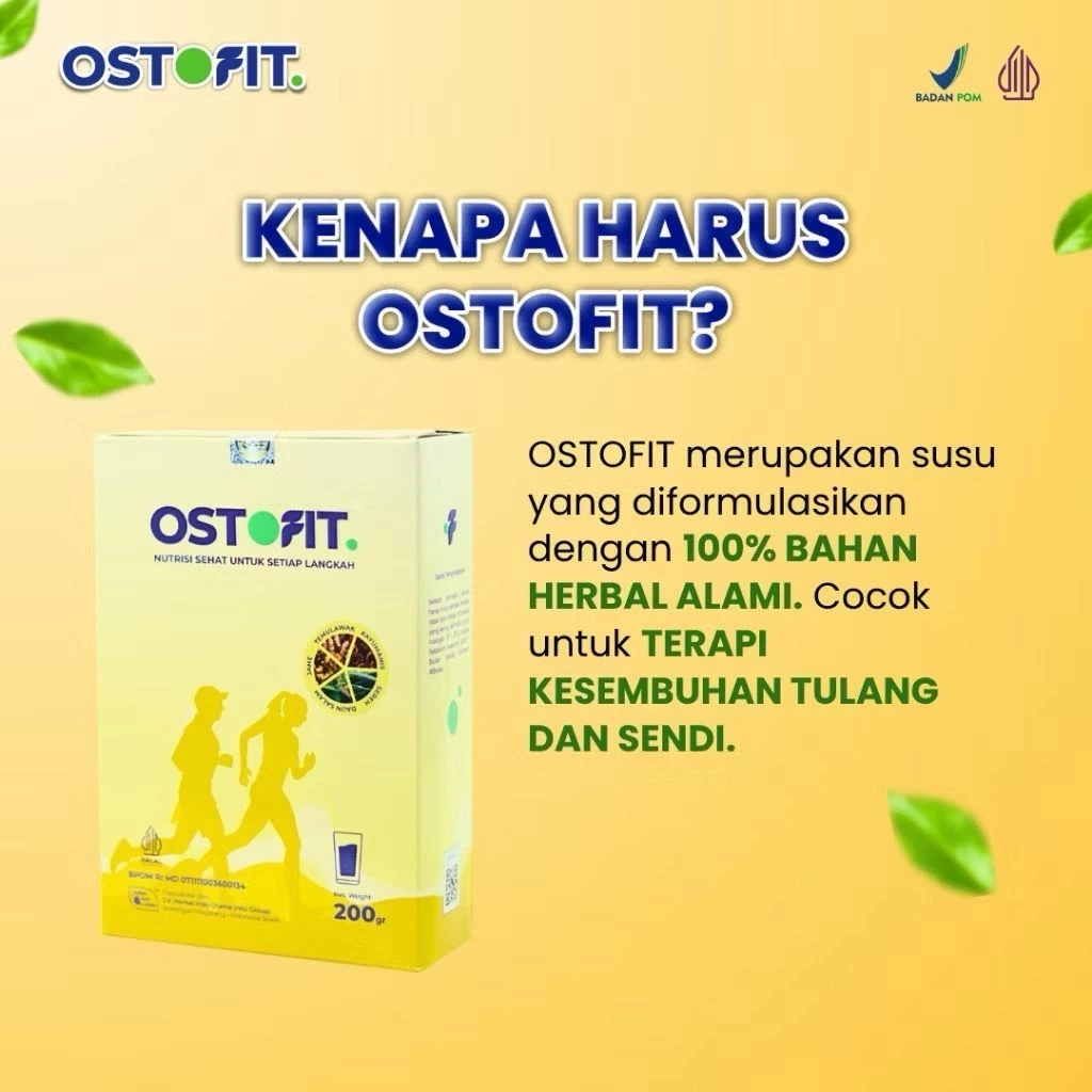 SUSU OSTOFIT KEMASAN 200GR ATASI NYERI SENDI