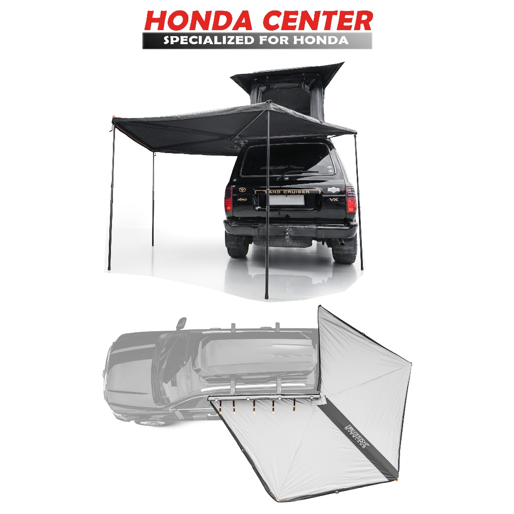 Awning 270 Derjat Ultimate Import Premium / Tenda Samping Mobil By RMX Overland