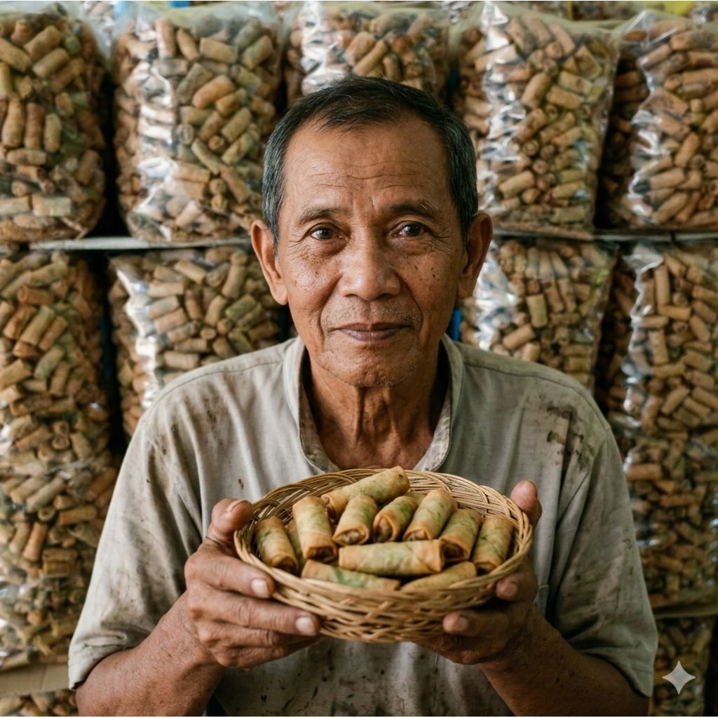 SUMPIA ABON UDANG KHAS CIREBON BERAT 500G SOAL RASA DI JAMIN ENAK DAN GURIH