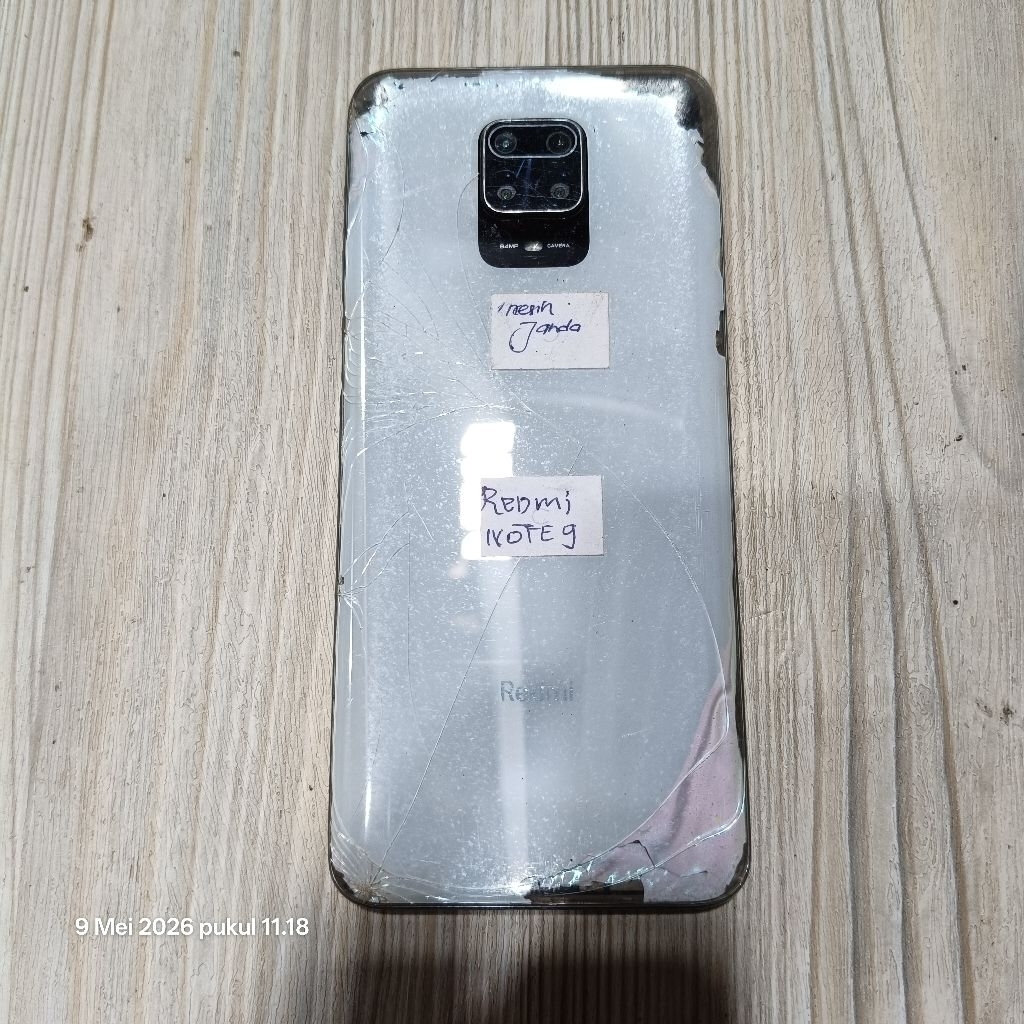 Mesin Xiaomi Redmi Note 9 Mati janda Unit