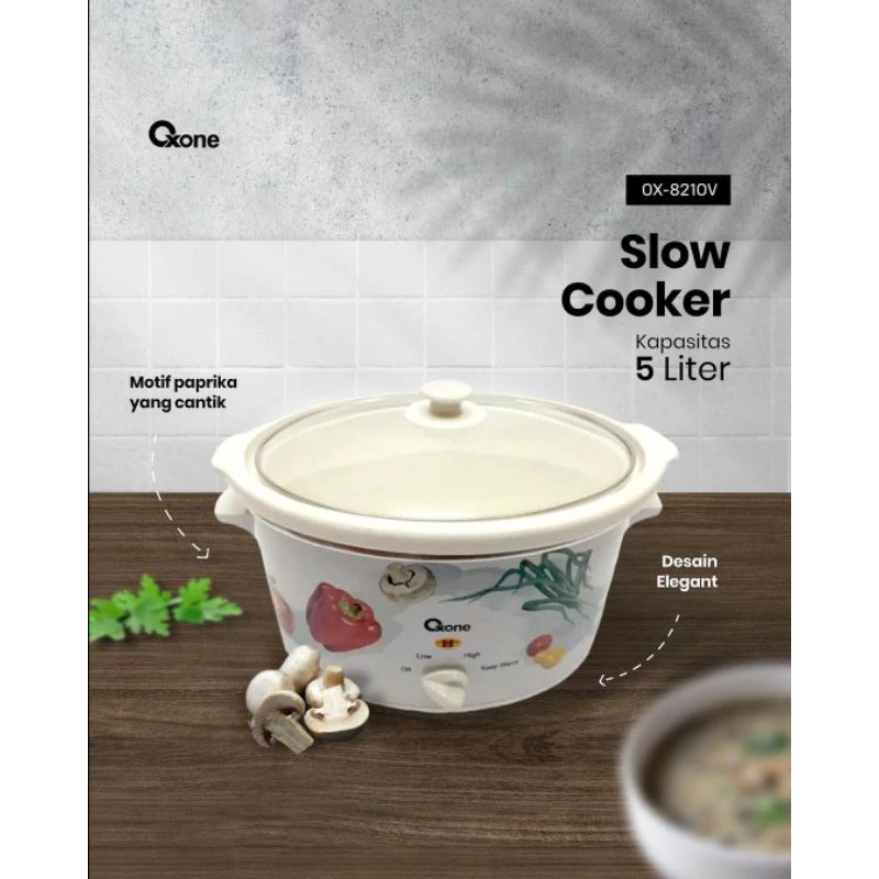 Oxone Slow Cooker OX-8210V