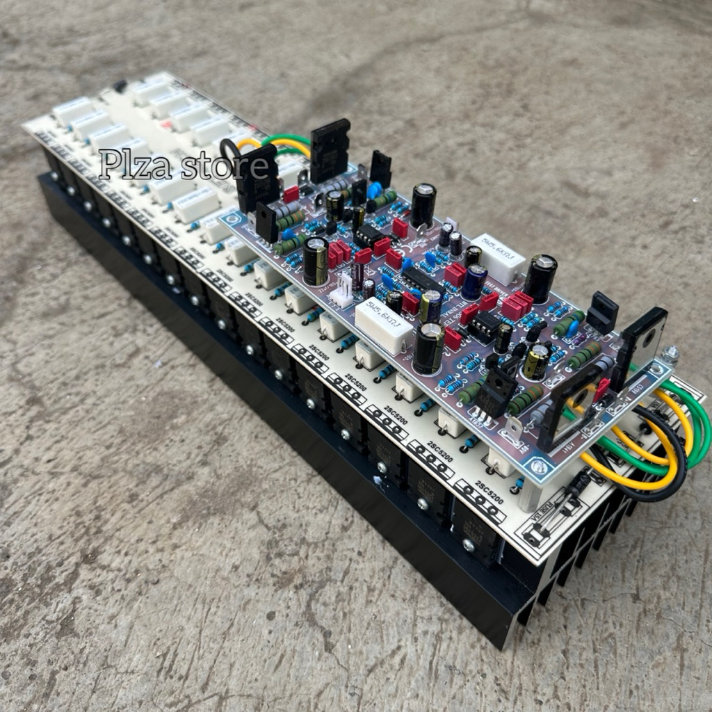 Driver socl 506 tef Btl 3U fullset spek balap lapangan heatsink super tebal lot tr final toshiba 524