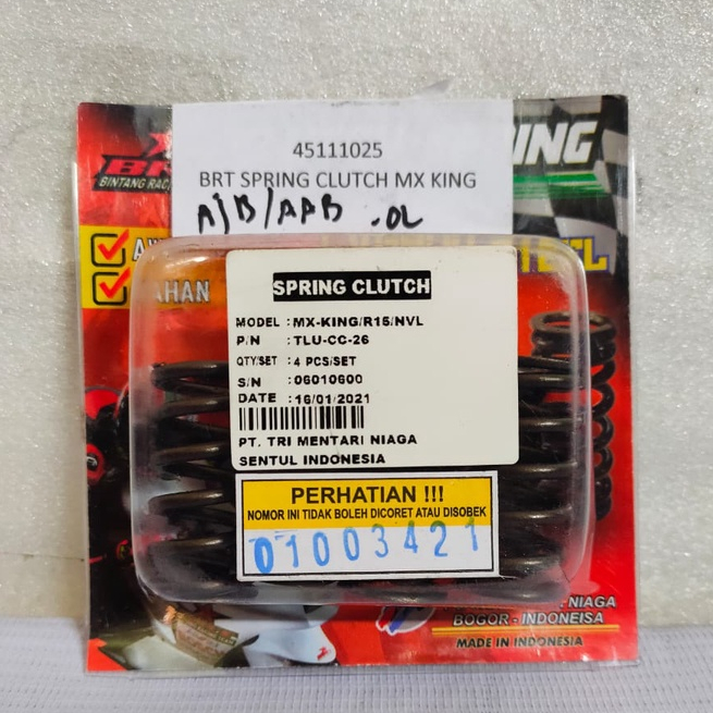 Pir Kopling Jupiter MX/Mx King/R15  Original BRT Racing