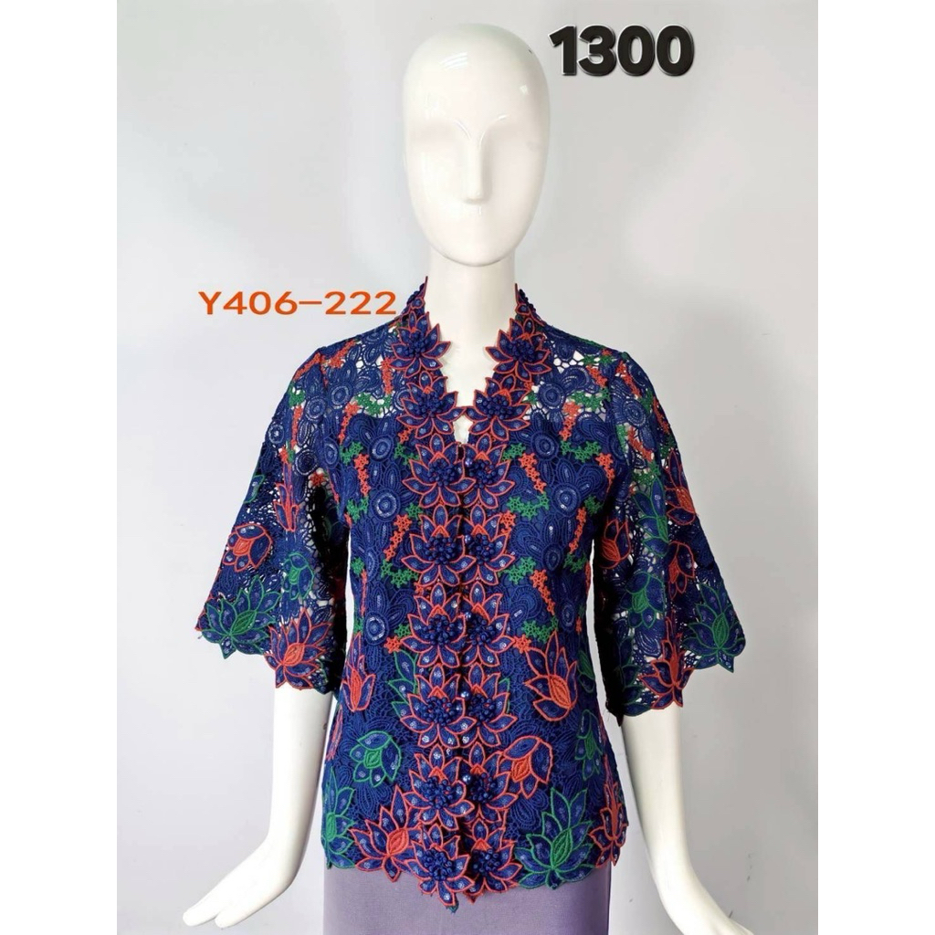 ATASAN BLOUSE BROKAT PINK BUTIK BOUTQIUE  CASUAL WEAR MADE IN THAILAND BANGKOK PINK BUTIK SULTAN